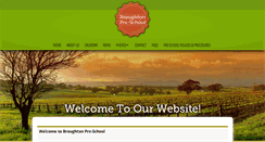 Desktop Screenshot of broughtonpreschool.com